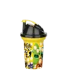 Tedy Pipetli Çocuk Içecek Bardağı Desenli Bardak 300ml