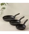 Teflon 3 Parça Tava Seti (16-20-24 cm)