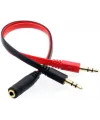 Tek Girişli Kulaklığı Mikrofon ve Ses Çeviren Kablo RXY-4611