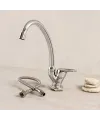 Tek Kollu Mermerüstü Lavabo Bataryası (Aç-Kapa)