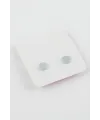 Tek Taş Mıknatıslı Cam Küpe ( 7 mm)