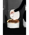 Teknolojik Çöp Kutusu Otomatik Aç Kapat Sensörlü Mutfak Banyo Ev Ofis Piller Dahildir