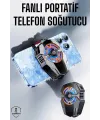 Telefon Soğutucu Fanlı Güçlü Motor Radyotör Soğutucu