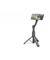 Telefon Tripodu Ve Selfie Çubuğu Seti Manyetik Bluetooth Kumandalı 105 Cm - Siyah ND1048