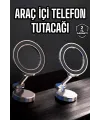 Telefon Tutucu Tüm Arabalara Uyumlu Araç İçi Katlanabilir Manyetik Tasarım