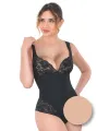 ieg™ TEN MI  2947 Dantelli Agraflı Body Korse