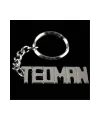 Teoman İsimli Anahtarlık