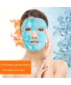 Terapi Jel Yüz Maskesi Soğuk Ve Sıcak Boncuklu Ayarlanabilir Maske (Mavi)