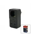 Termal Akım Korumalı  1xpriz 2x Usb 2x Type-c Duvar Tipi Priz Siyah 10a - 2500w