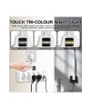 Termal Akım Korumalı 4’lü Duvar Tipi Priz 2x Usb 2x Type-c Çıkışlı Grup Priz Çoğaltıcı Beyaz (2500w)