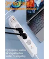 Termal Akım Korumalı 4’lü Priz 4x Usb 2x Type-c Çıkışlı Grup Priz Çoğaltıcı (3500w)