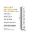 Termal Akım Korumalı 4’lü Priz 4x Usb 2x Type-c Çıkışlı Grup Priz Çoğaltıcı (3500w)