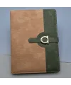 Termo Deri Defter Koyu Taba