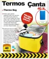 Termos Çanta - Piknik Çantası Buz Aküsü Hediyeli 40lt