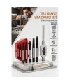 Ters Kılavuz Seti (6 Parça) Kırık ve Yalama Vida Çıkarıcı Kolu 723239