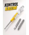 Test Cihazı Kontrol Kalemi Çift Başlıklı Şeffaf Elektrik Testi