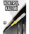 Test Cihazı Kontrol Kalemi Çift Başlıklı Şeffaf Elektrik Testi