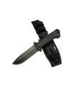 Tiger Tactical Htm 3321 A Siyah Outdoor / Survival Bıçak 27cm - Kauçuk Sap, Kılıflı, Kutulu