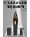 Tıraş Makinesi Kulak Burun Ve Yüz Temizleyici Şarjlı Mini