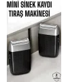 Tıraş Makinesi Mini Sinek Kaydı Şarjlı Taşınabilir Paslanmaz Çelik