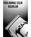 Tıraş Makinesi Paslanmaz Çelik Taraklı Güçlü Motor
