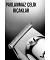 Tıraş Makinesi Paslanmaz Çelik Taraklı Güçlü Motor