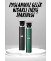 Tıraş Makinesi Profesyonel Paslanmaz Çelik T-bıçak Saç Sakal Ense Vücut