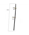 Tırpan Sapı Takımı - Metal Sap, Elcik, Bilezik Ve Alyan