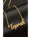 Toprak İsimli Kolye (Kişiye Özel)