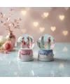Toptan Love Story Işıklı Mini Kar Küresi