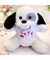 Toptan Love Tişörtlü Sevimli Peluş Köpek