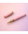 Toptan Premium Pembe Metal Roller Kalem