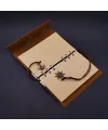 Toptan Tüylü Kalem ve Deri Defter Set