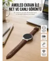 Torch Özellikli Amoled Ekranlı Akıllı Saat Uzun Pil Yeni Nesil