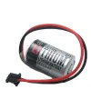 Toshiba Er3v 3.6v 1/2aa Size Lithium Pil - Siyah Soket