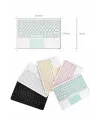 Touchpad Tüm Cihazlara Uyumlu Bluetooth Klavye Touchpad Slim Kablosuz Wifi Q Klavye