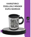 Toz İçecekler İçin Hızlı Karıştırma Özellikli Termos Kupa