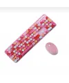 Tr Mofii Sweet Pembe Klavye Mouse Set