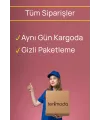 Transparan Siyah Kısa Tül Gecelik TM1227
