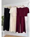 Triko Bluz Pantolon İkili Takım 10084-025