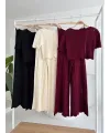 Triko Bluz Pantolon İkili Takım 10084-025