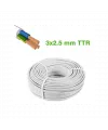 Ttr 3x2.5mm Kablo 100mt  Cca Kablo