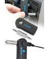 Tüm Cihazlara Uyumlu Bluetooth Aux Araç Kiti Siyah