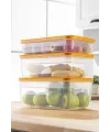 Tupper Model - Vakumlu - Mikrodalga Buzluk Saklama Kabı 3,8lt