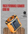 Turbo Mini Fan – Dijital Ekranlı, Sessiz & Şarjlı Serinlik!