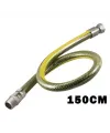 Turconn 150 Cm Doğalgaz Hortumu Flex Çelik Örgülü IEG55JM
