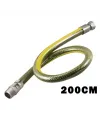 Turconn ( 200cm ) ( Doğalgaz Hortumu ) Flex Çelik Örgülü*25