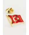 Türk Bayrağı Yaka Rozet