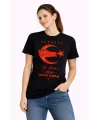 TÜRKİYE Ay Yıldız 2026 Dünya Kupasi Taraftar Forma T-Shirt - Siyah