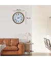 Turuncu 36 Cm Standart Duvar Saati